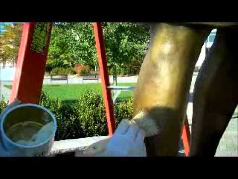 Pingry School Sculpture Bronze Maintanence