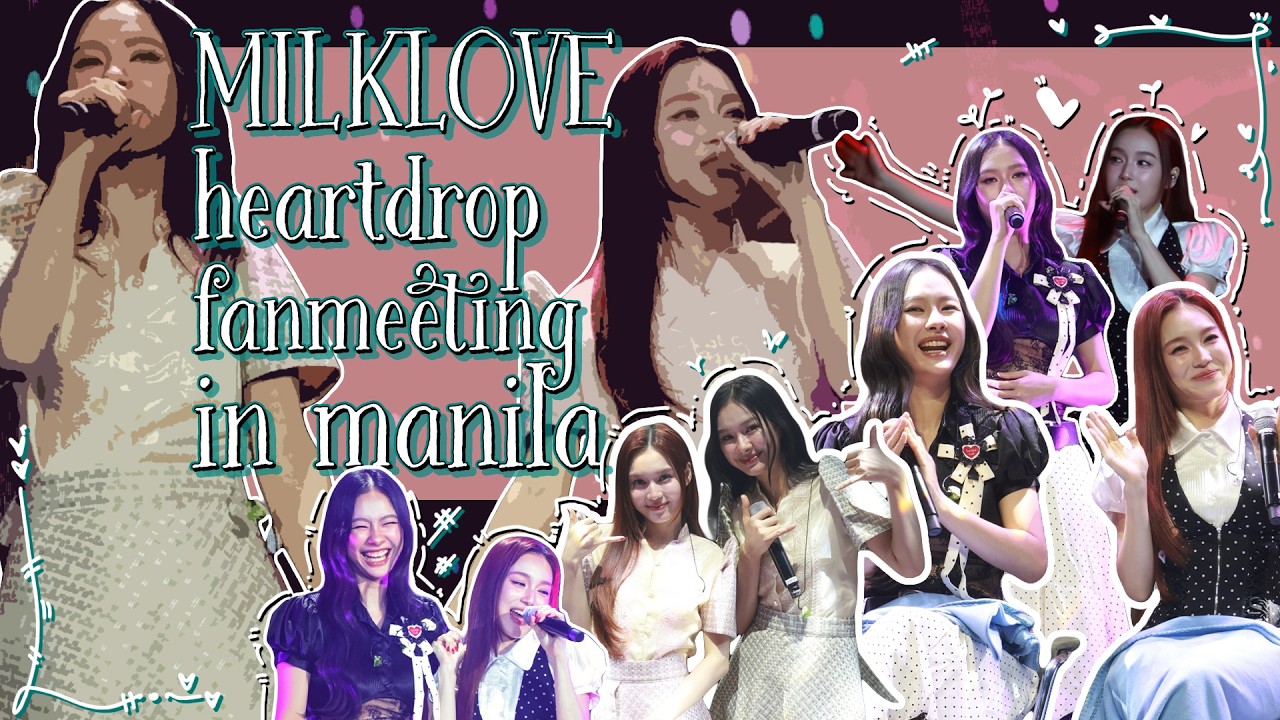 MILK LOVE HEART DROP FANMEETING IN MANILA