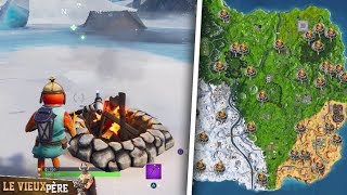 defi fortnite regagner des pv a un feu de camp dans plusieurs parties - fortnite feu de camp