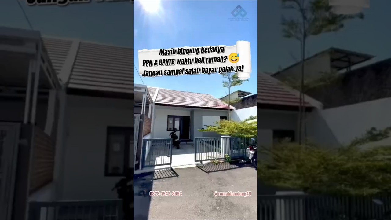 PPN & BPHTB Itu Beda Loh! Jangan Keliru Pas Beli Rumah 🏡