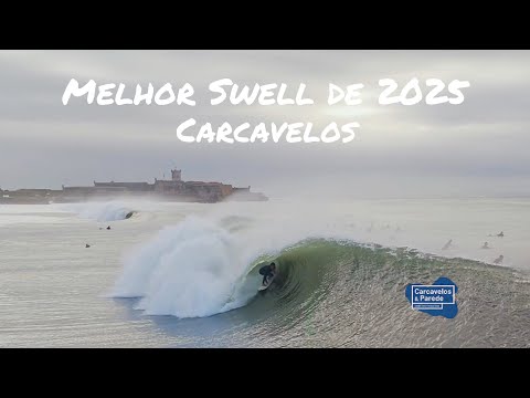 O Melhor Swell de 2025 em Carcavelos