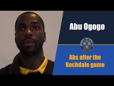 INTERVIEW: Abu Ogogo post Rochdale (A)  - Town TV