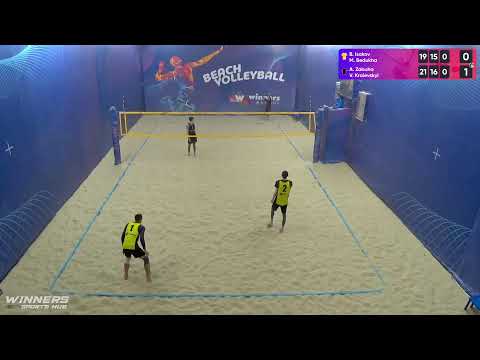 19:50 B. Isakov / M. Bedukha - A. Zabuha / V. Kraievskyi 09.03.2023 | Winners Beach Volleyball