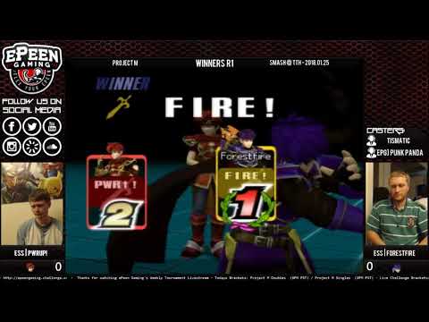 Smash @ TTH - PwrUp! (Roy) Vs. ESS | Forest Fire (Ike) - Project M (Winners R1)