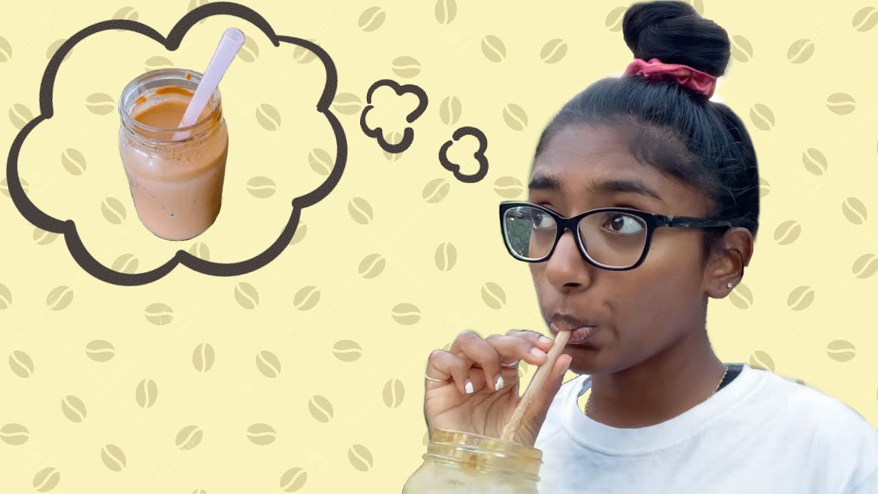 the best DECAF iced coffee recipe *INSTANT, VEGAN, & DAIRY FREE*