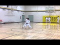 Jiyu Ippon Kumite During IKD Shotokan Brown Belt Testing  Shihan Maureen Woon A Tai 2012