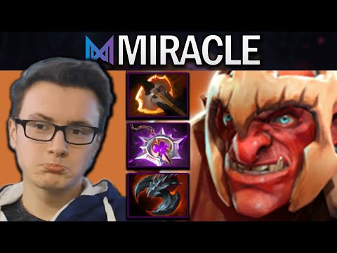 Troll Warlord Dota 2 Miracle with Satanic - Battlefury
