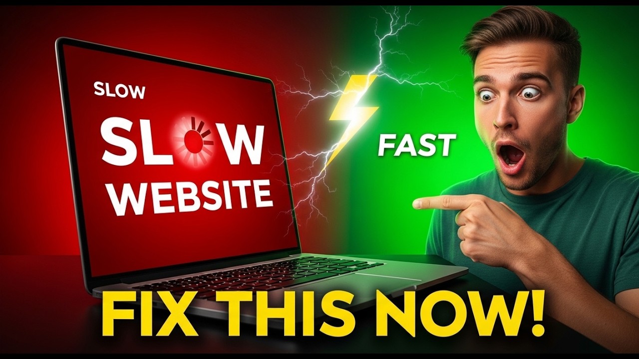 WordPress Speed Fix 🚀 Make Your Site Load Fast in 2 Seconds