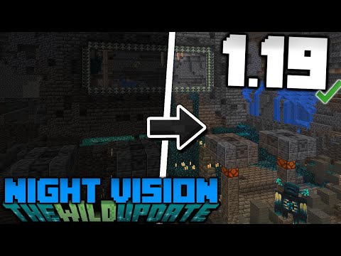 Night Vision Texture Pack 1.19/1.19.4 Download (Fullbright in Minecraft Wild Update)