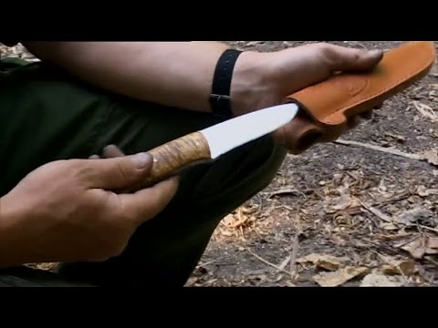 Ray Mears Knife sharpening
