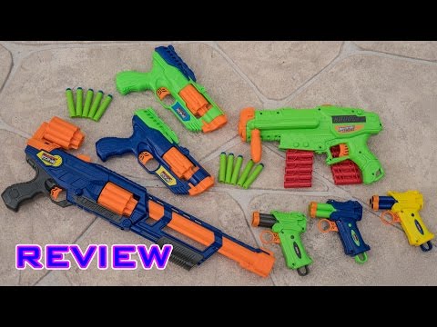 [REVIEW] Dart Zone Blasters! Legendfire, Havoc, Blitzfire, and Tri-Fire!