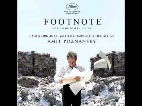 Amit Poznansky - Footnote Opening Titles (Joseph Cedar's Original Motion Soundtrack)