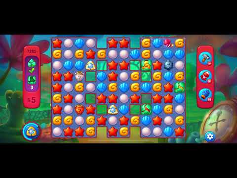 Fishdom Hard level 7285 no boosters フィッシュダム