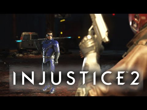 MAKING PEOPLE RAGE QUIT WITH NIGHTWING IN INJUSTICE 2!!!