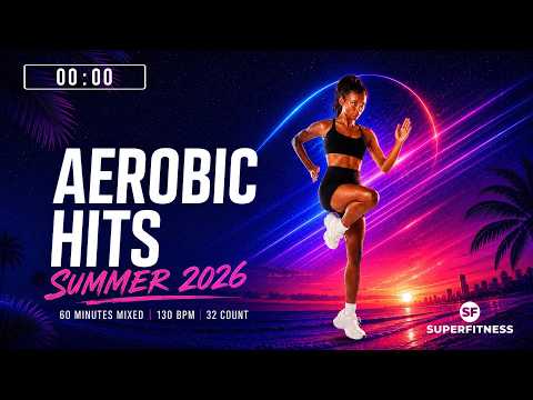 🔥 Aerobic Hits Summer 2026 &ndash; 130 BPM / 32 Count (60-Min Session)