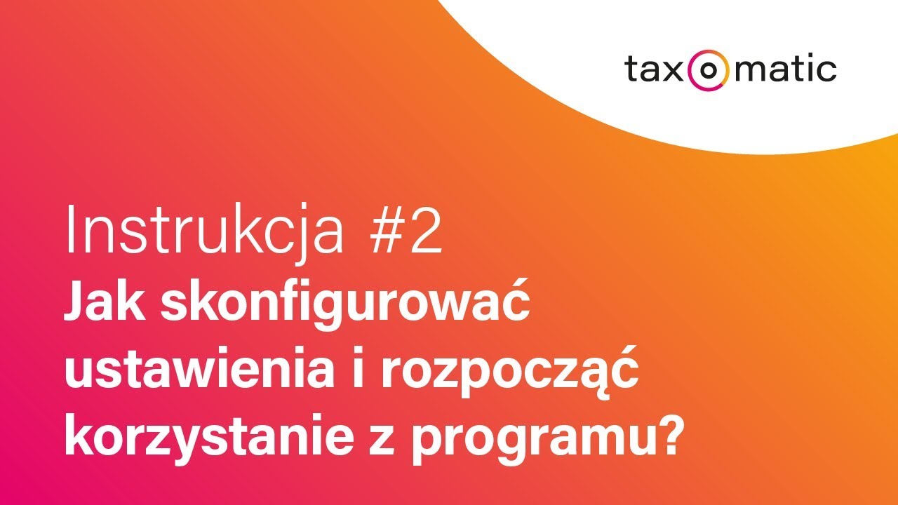 #1 Jak wystawić fakturę?