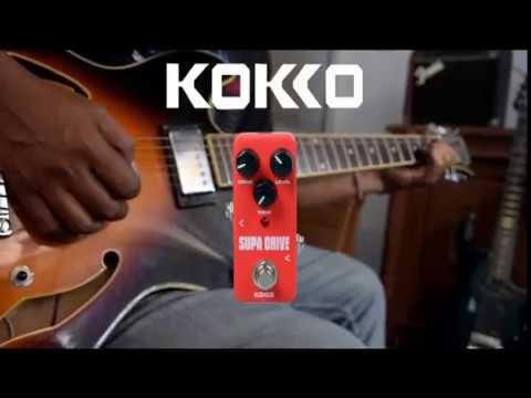 Пример звучания педали эффектов Kokko FOD5 Mini Supa Drive