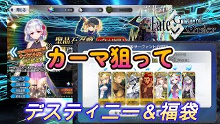 【FGO10周年】デスティニーオーダー７騎士と福袋引いてみました！