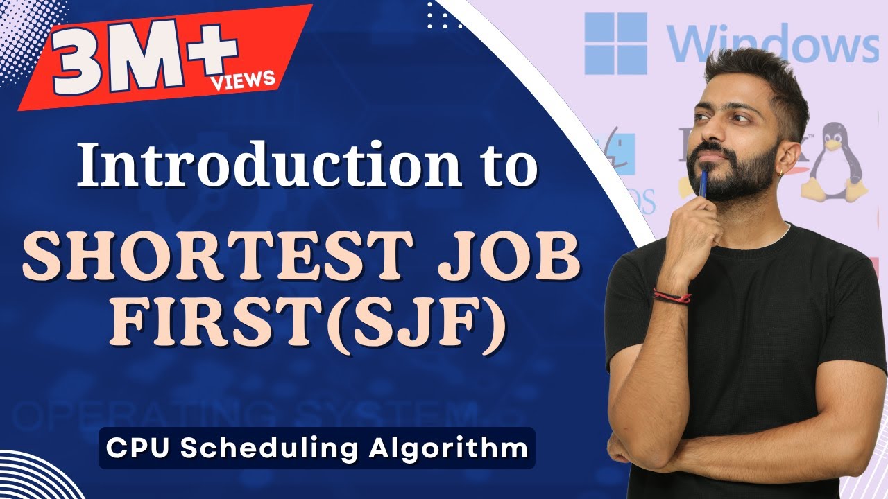 L-2.4: Shortest Job First(SJF) Scheduling  Algorithm with  Example | Operating System