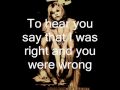 Courtney Love - Mono - Lyrics 