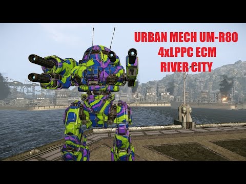 Urban Mech UM-R80 | 4xLPPC ECM | River City