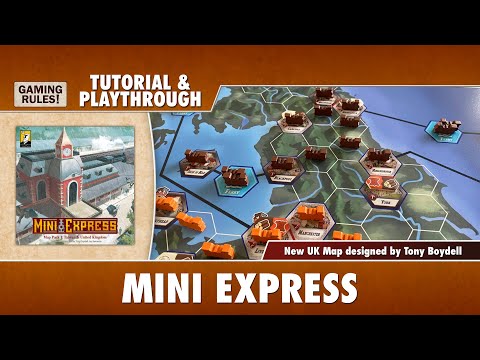 Mini Express - Tutorial & Playthrough with new UK map