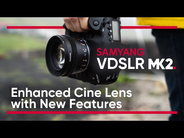 Vidéo SAMYANG 85MM T1.5 VDSLR MK2 CANON EF