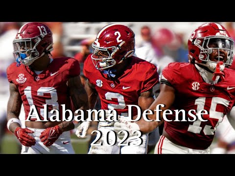 Alabama Defensive Highlights 2023 (Special Teams Included)