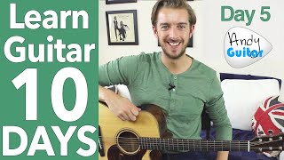 Guitar Lesson 5 - &#39;Ooh La la&#39; Rod Stewart &amp; NEW Melody! [10 Day Guitar Course ]
