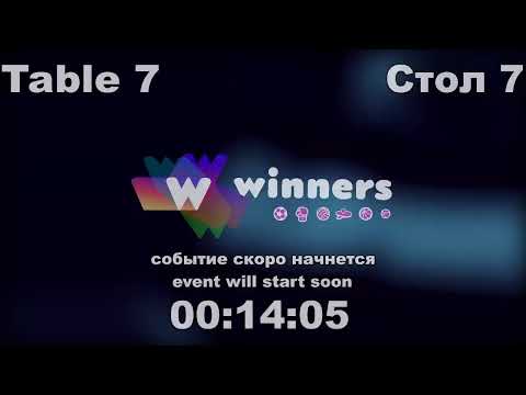 Kolodii Denis - Aliev Anar WINners. CUP Table Tennis 7 11.01.2021 16:15