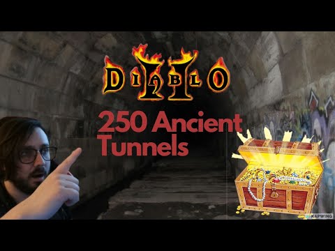 Diablo 2! 250 Ancient Tunnels Lucky or Not??