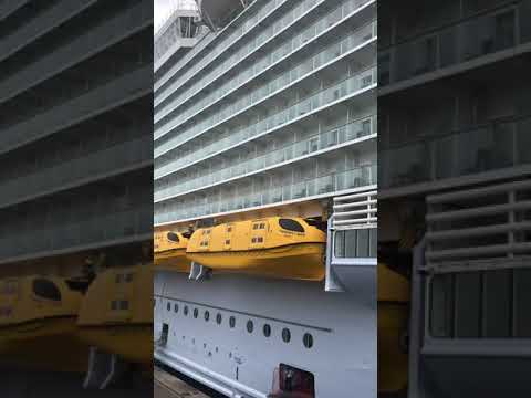 Thumbnail for Symphony of the seas close up from the dock