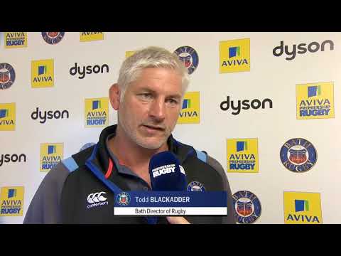 Bath Rugby v Newcastle - post-match reaction - Todd Blackadder