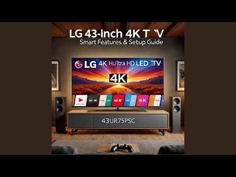 "LG 43-inch 4K Ultra HD Smart TV Review | LG 43UR7500PSC Features & Setup Guide"