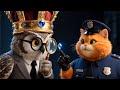 Fat Orange Cat Works As A Security Guard At The Museum Solve A Major Case Animals Funny 新星趣漫