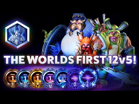 TLV Play Again - THE WORLDS FIRST 12v5! - Bronze 2 Grandmaster S2 2022