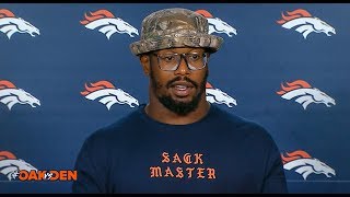 Von Miller: &#39;We just wanted to get off the field, and we were able to do it&#39;