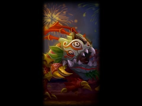 Legendary Skin Spotlight - Lion dance Kog Maw