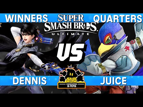 Smash Ultimate Tournament Winners Quarters - Dennis (Bayo) vs Juice (Falco) - CNB 212