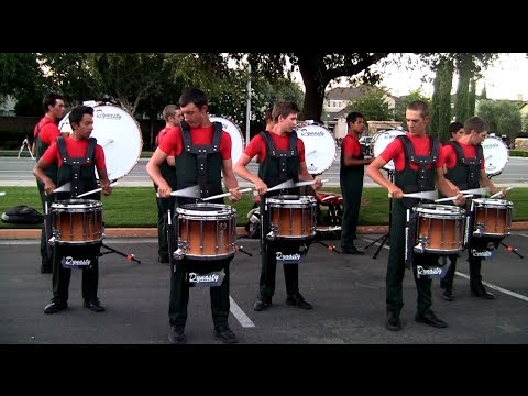 Vanguard Drumline 2012 - Drum Break (Early Season)