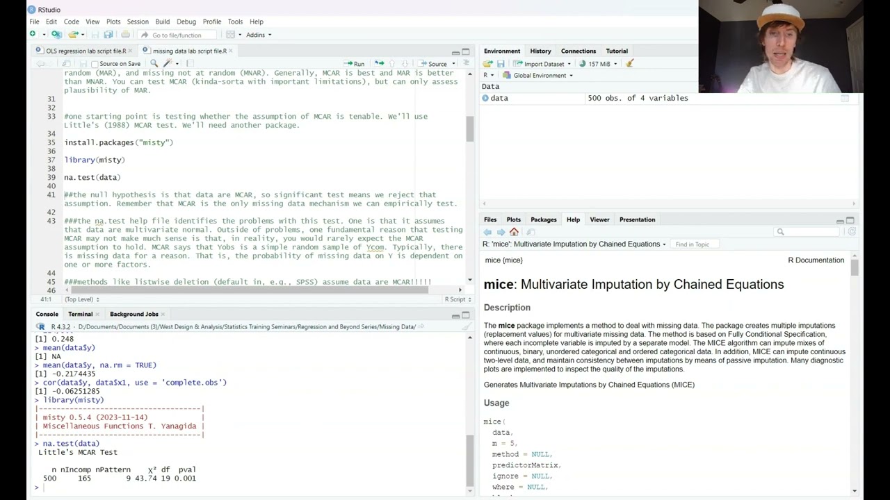 How to Evaluate and Address Missing Data in R (Part 1)