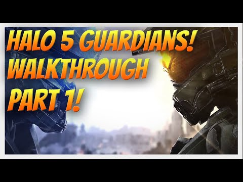 Halo 5: Guardians. Solo Campaign Ep 1. Mesa Plays Halo for the 1st Time.