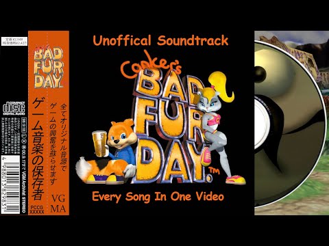 Conkers Bad Fur Day OST - All 71 Songs (Best Quality)
