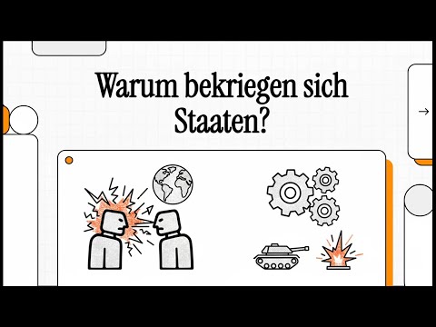 Warum bekriegen sich Staaten (Realismus - Institutionalismus - Liberalismus) | EINFACH ERKLÄRT