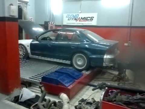RWD Galant First Dyno Run ( Huge Backfire ).mp4