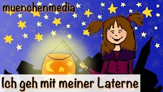 Kinderlieder deutsch - Ich geh mit meiner Laterne - Kinderlieder zum Mitsingen - Sankt Martin