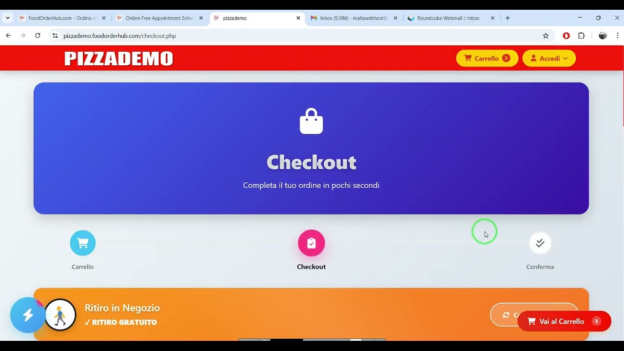 Come effettuare un ordine?