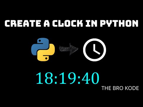 Digital Clock In Python Coding Python Programminglanguage