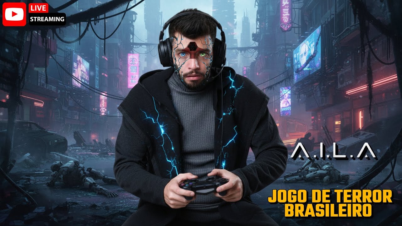 🔴AILA GAMEPLAY AO VIVO(+18) CONTINUANDO O JOGO DE TERROR BRASILEIRO! (IA APRENDEU MEUS MEDOS!)