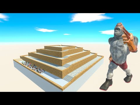 Escape From Wolverilla - Last Survivor - Uphill Course | Animal Revolt Battle Simulator